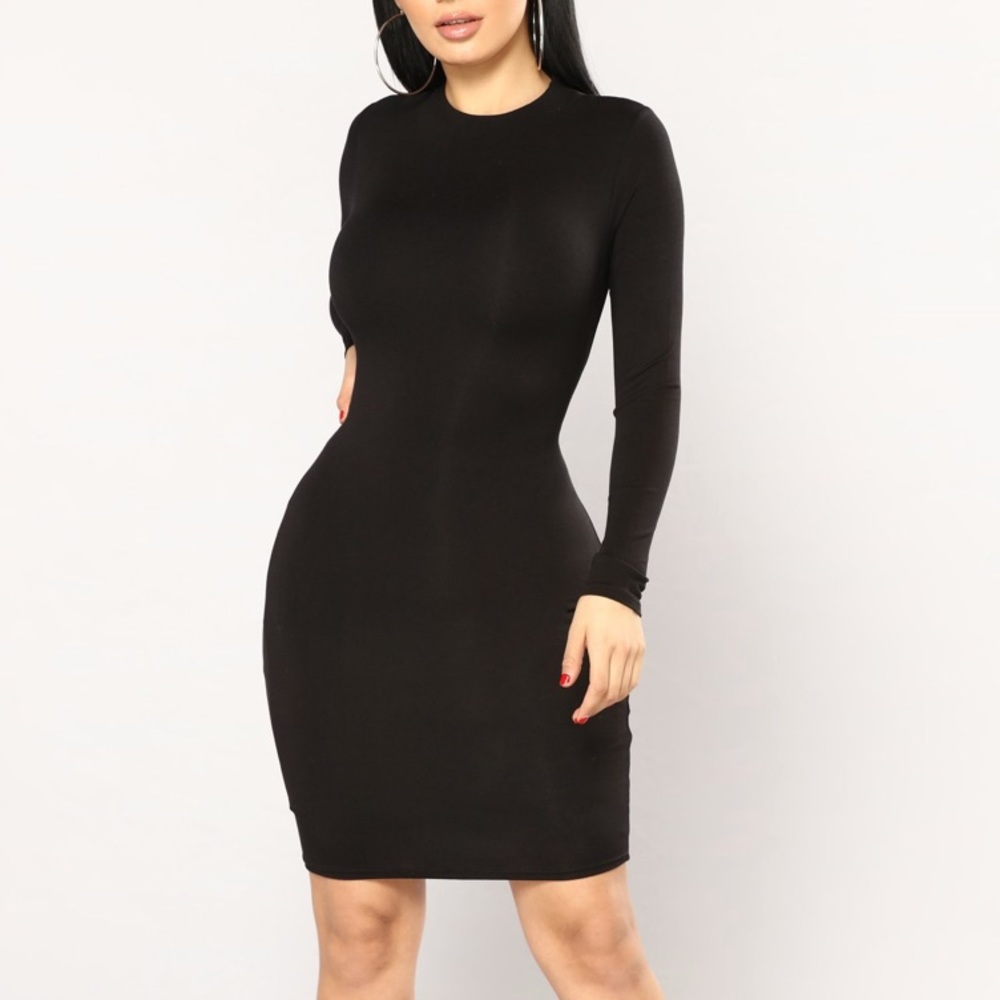 Fashion Nova Long Sleeve Dress